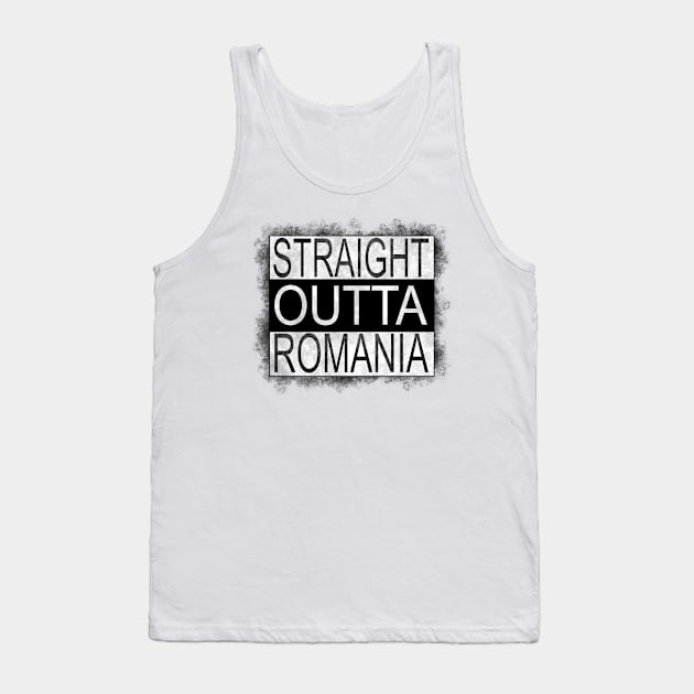 Straight outta Romania Tank Top by melcu